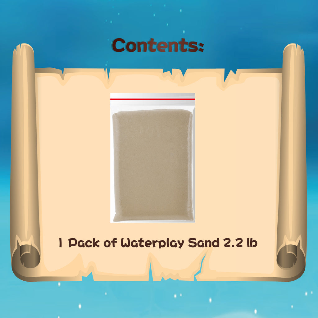 Waterplay & Sensory Sand Beige Color - 2.2lb