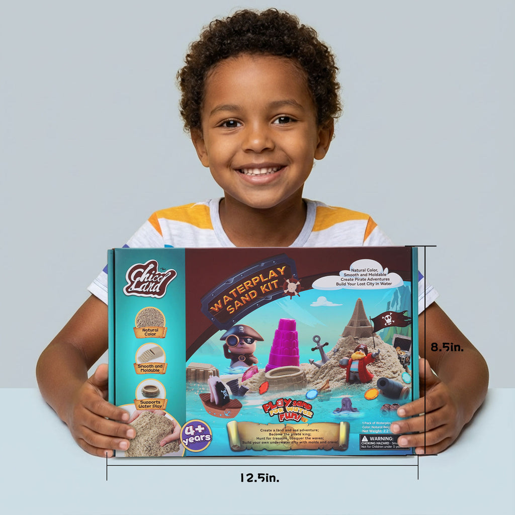 Waterplay & Sensory Sand Kit – Pirate Adventure